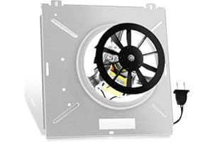 TOP PATHFINDR 763RL B Unit 50 CFM Compatible with Nutone 763RLN 763RL 763RLN B 763RLN-R01 Bathroom Exhaust Fan Motor Assembly Series, S0503B000 Bathroom Fan Replacement Motor JESP-61K13 C-86677,2.0 Sone,9"x9"