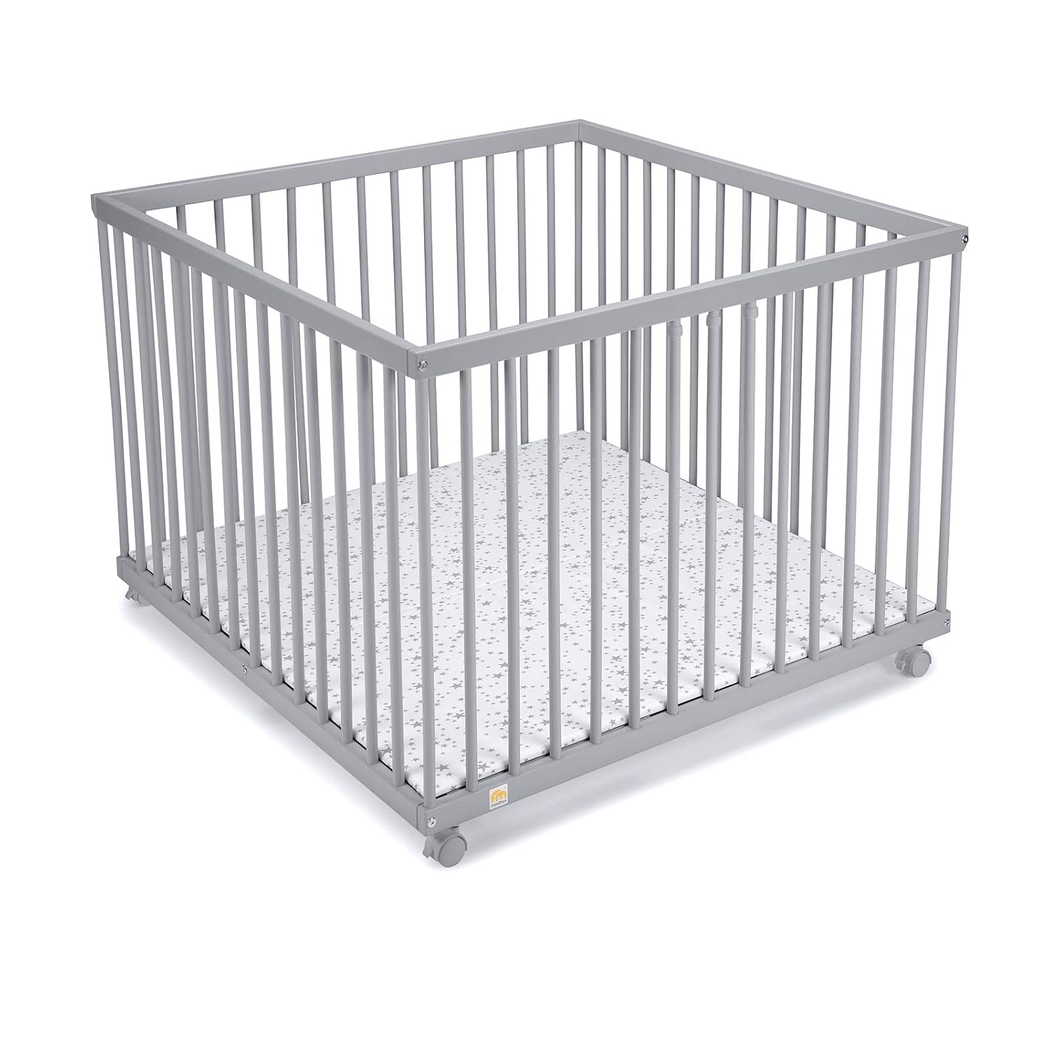 Mobel Kinderzimmer Grau Lackiert Buche Fabimax Laufgitter 100x100 Cm Mit Matratze Air Stufenlos Hohenverstellbar Ecla Albi Net