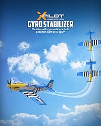 VOLANTEXRC RC Plane 4 Channel P51D Mustang Remote