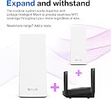 Linksys Atlas Pro 6 Velop WiFi 6 Mesh System AX5400 3 Pack 8100 Sq Ft White view 5