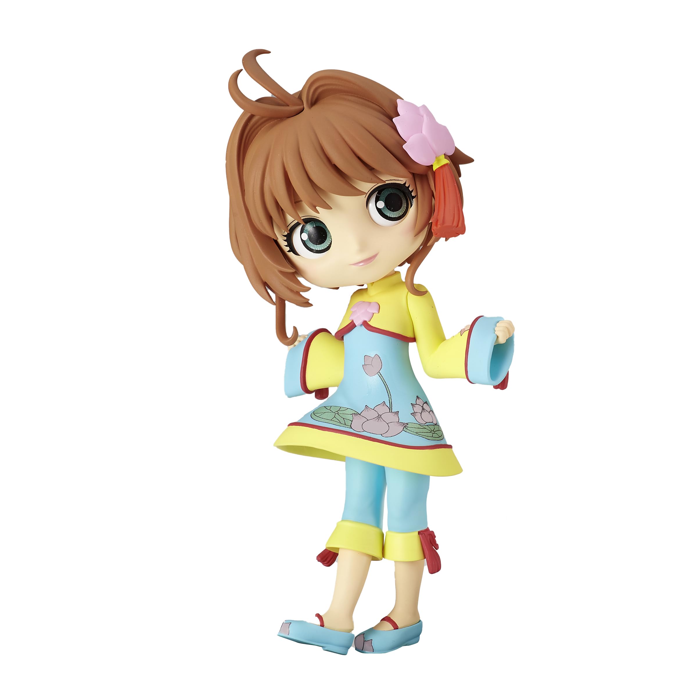Banpresto BP18525 CARDCAPTOR SAKURA - QPosket - Sakura Kinomoto A - Figurine 14cm, Black