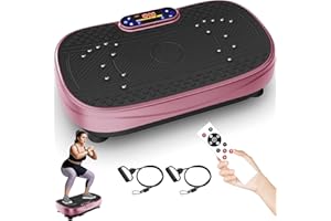 SAVEYOUR Vibration Plate Exercise Machine Whole Body Workout Vibration Fitness Platform for Home Fitness with Remote Control