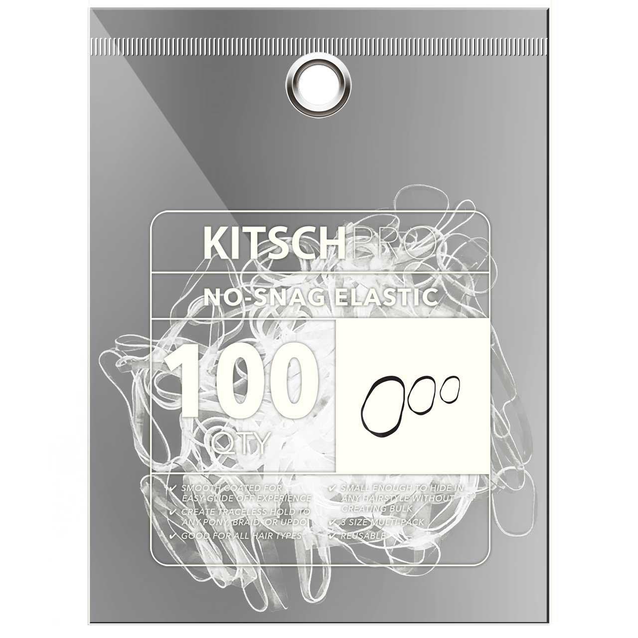Buy Clear Kitsch Pro No Snag Mini Gummy Elastic Hair Bands For