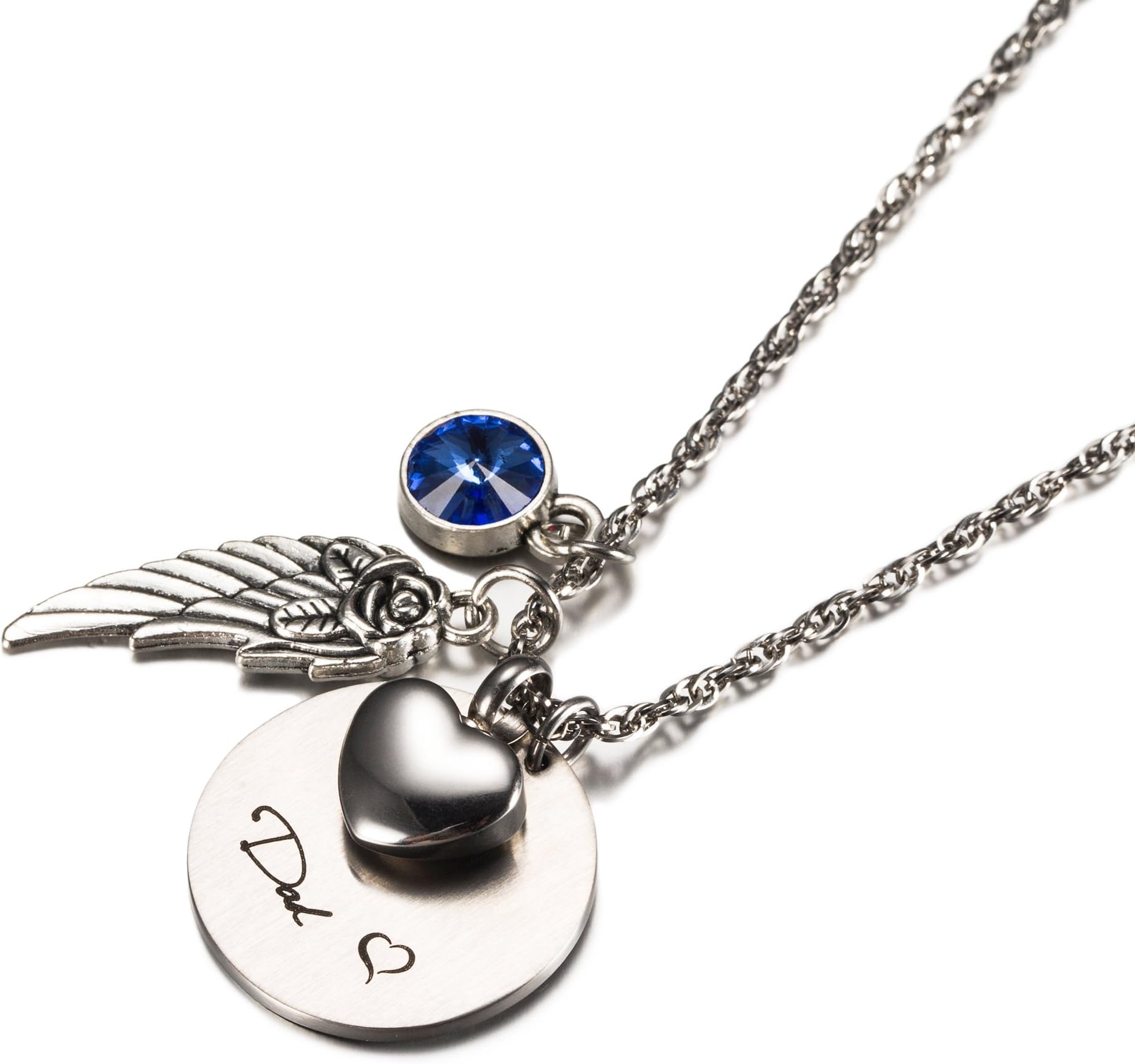 Cremation Jewelry for Ashes Urn Necklaces Memorial Gifts