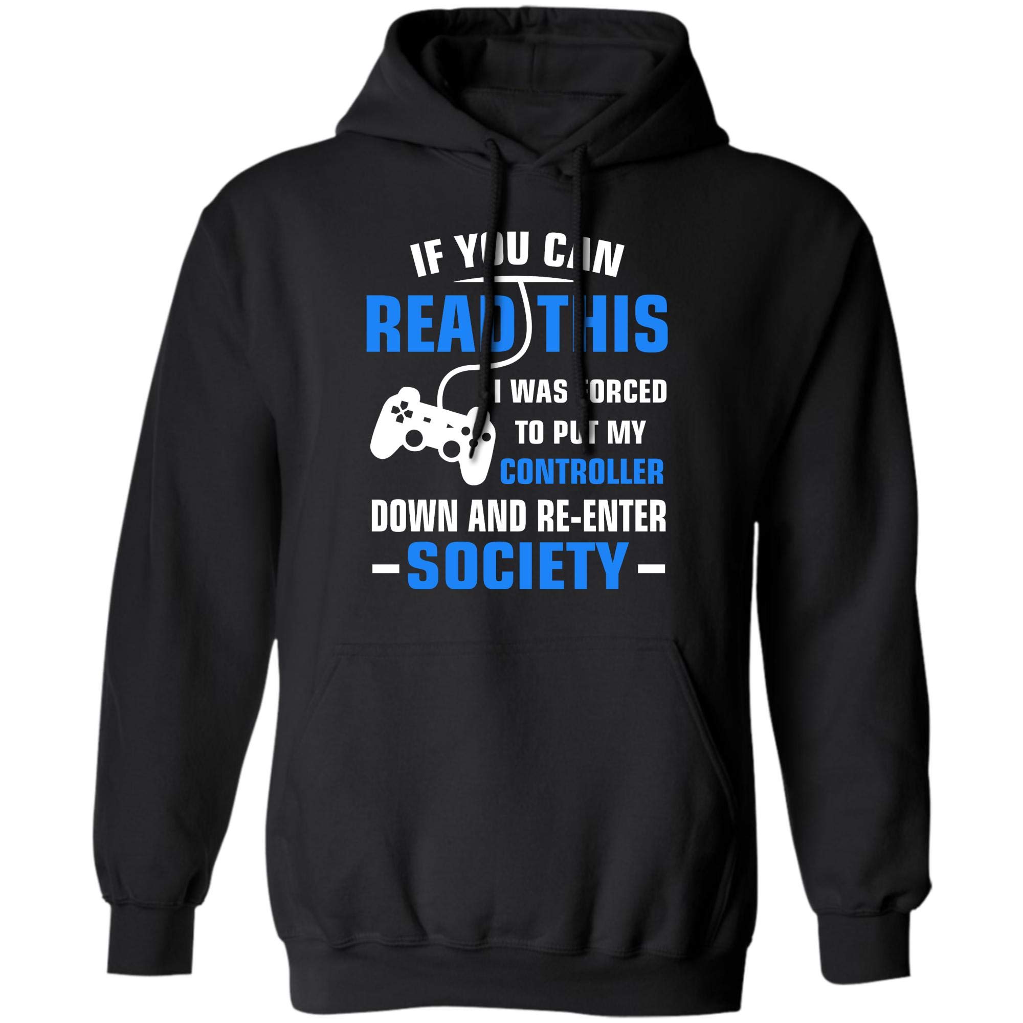 If You Can Read This Re-enter Society T Shirt Funny Video Game For Gamer Gaming