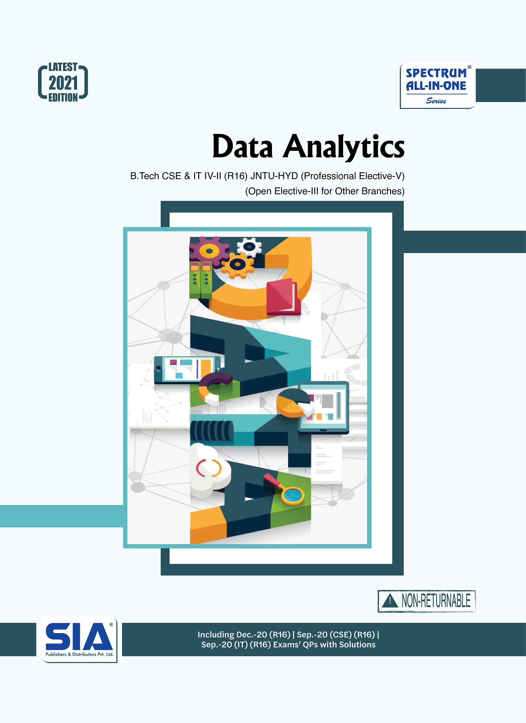 Data Analytics, B.Tech IV-Year II-Sem, CSE & IT (R16) Professional Elective-V, JNTU-Hyderabad, Latest 2021 Edition