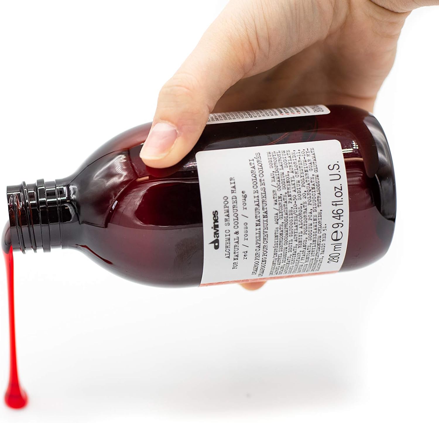 Davines Alchemic System Shampoo, Red 280 ml (Pack of 1) - Image 3