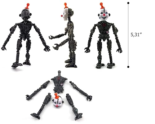 Toysvill Inspired by FNAF Sister Location Action Figures Toys (Set