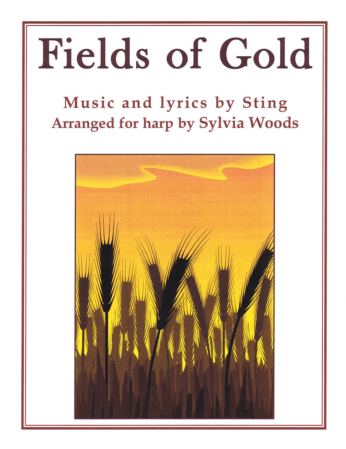 Fields of Gold. Harp Solo.: Arranged for Harp