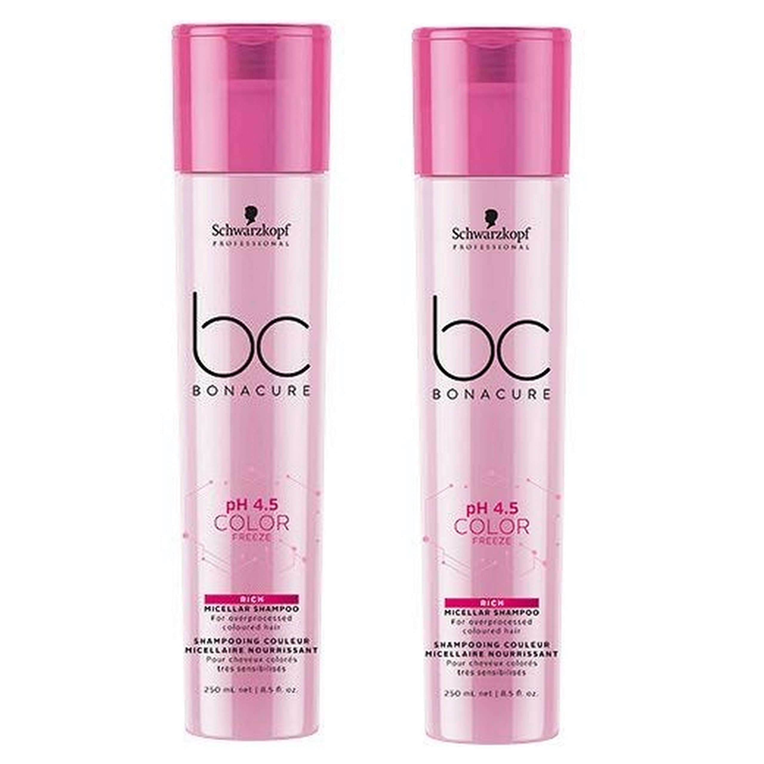 Schwarzkopf BC Bonacure DOUBLE pH 4.5 Color Freeze Micellar Rich Shampoo 250ml