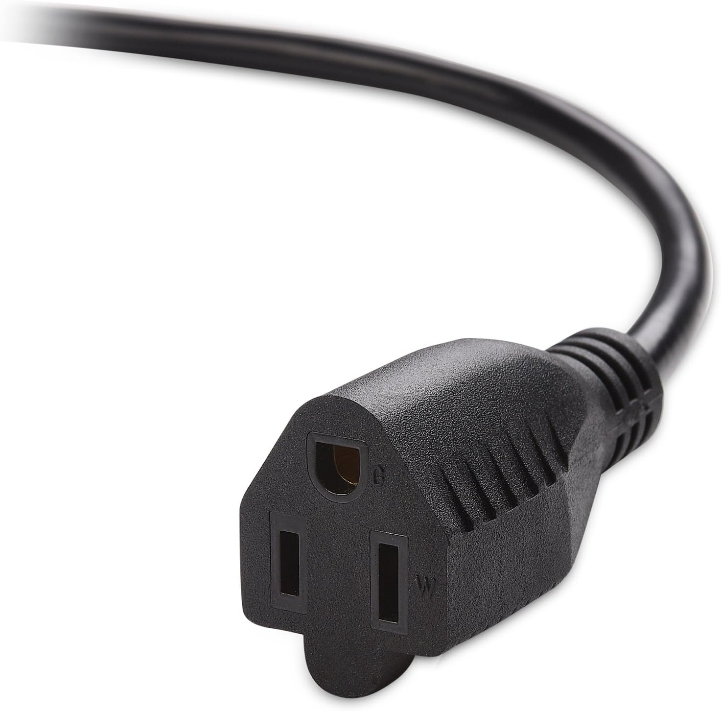 Cable Matters 2-Pack 16 AWG Heavy Duty AC Power Extension Cord (Power Extension Cable) in 10 Feet (NEMA 5-15P to NEMA 5-15R): Electronics