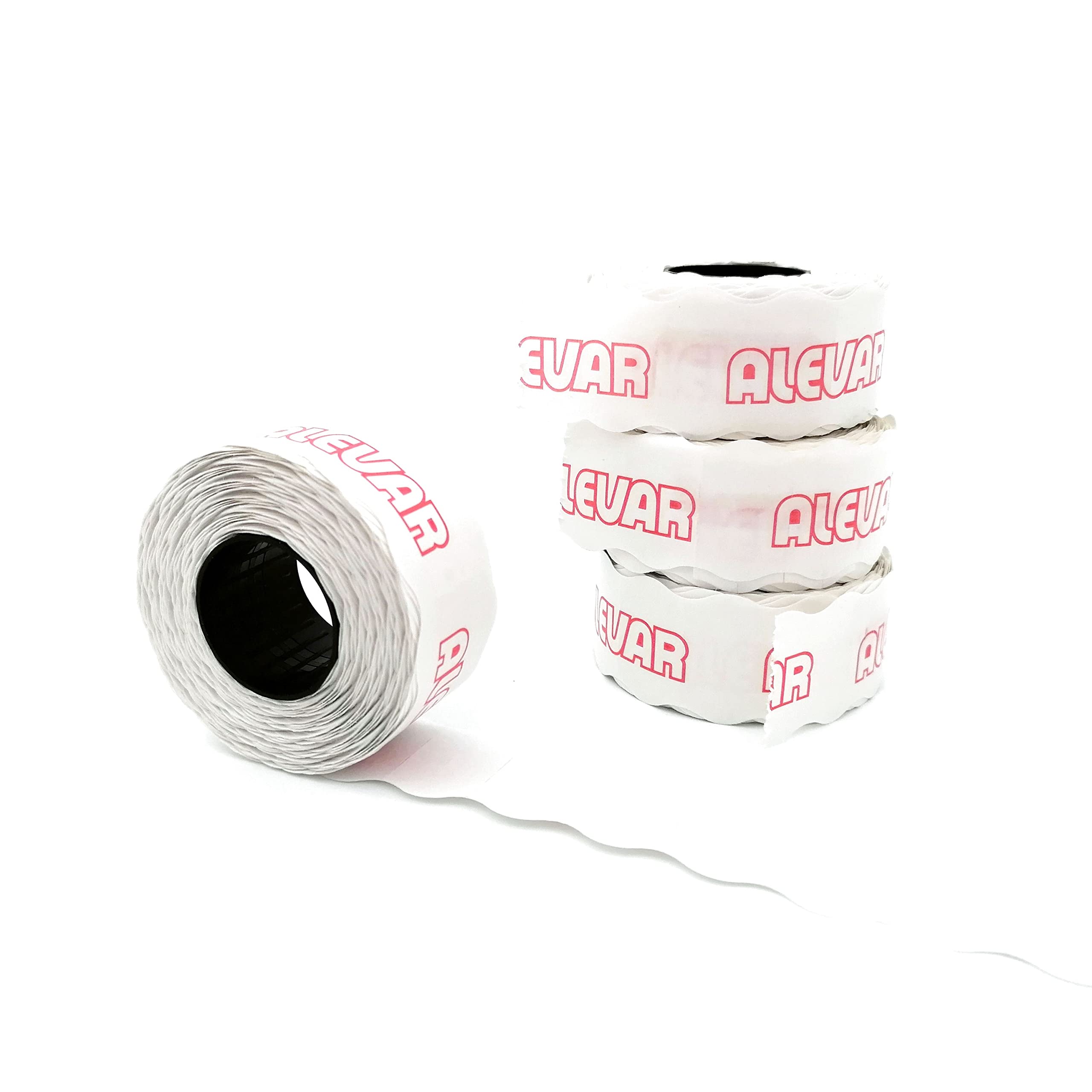 26x16 Box 36 Rolls Pricing Labels, Permanent White, 1,000 Labels per Roll, Total 36,000 Labels