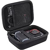 Baval Hard Case for Insta360 Ace Pro 2 Waterproof Action Camera | Small Case Compatible with ace pro 2, Water Resistant, Smooth Zipper, Protective Storage Box, Hand Strap Convenient to Carry