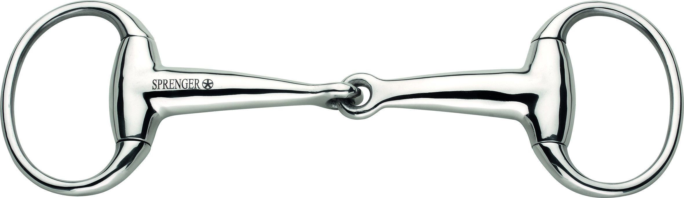 Sprenger 4038012556 Hanging Cheek Snaffle, Stainless Steel 56