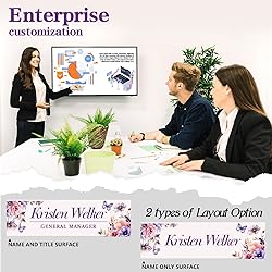 Custom Office Name Plate for Desk - Desk Name Plate