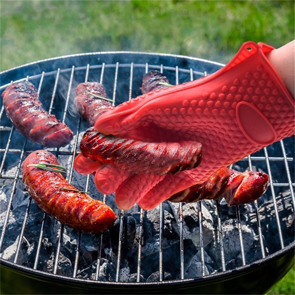 Amazon.com : Secologo 1 Pair Silicone Barbecue Grilling ...