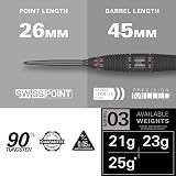 Target Darts Scope Steel Tip 90% Tungsten Darts Swiss Points 03-21G Set view 2