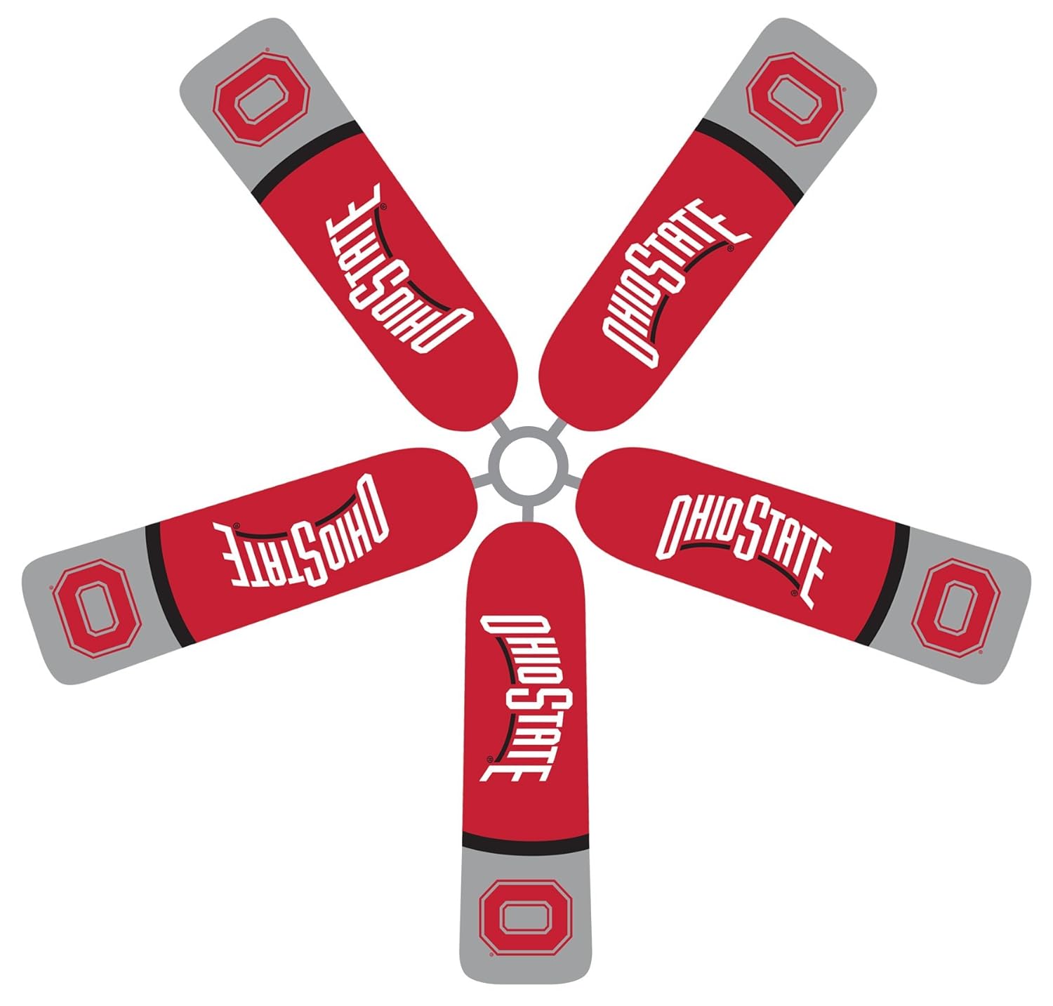 Fan Blade Designs Ohio State Ceiling Fan Blade Covers Amazon In
