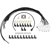 ACCEL 9002C Extreme 9000 8mm Spark Plug Wire Set White 135&deg; Ceramic Boots | Universal Cut-to-Fit V8 Wire Set, HEI or Socket, Ferro-Spiral Core, 500 Ohms/ft, 2000&deg; Ceramic Boots, 600&deg; Silicone Jacket