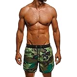 ANKOLA SHOPPING Men Swim Trunks,Drawstring Elastic