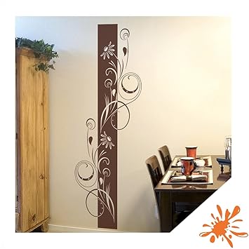 Wandtattoos Wandbilder Mobel Wohnen Wandtattoo Blumen Ranke Mit Swarovski Wohnzimmer Schlafzimmer Flur Wandbanner 24 Patronlarinensesindeyiz Org
