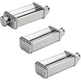 Kenwood MAX980ME Pasta Food Processor Accessories, 18/8 Stainless Steel, Silver