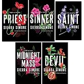 Priest 5 Paperback Books Collection: Priest, Sinner, Saint, Midnight Mass, Devil by Sierra Simone