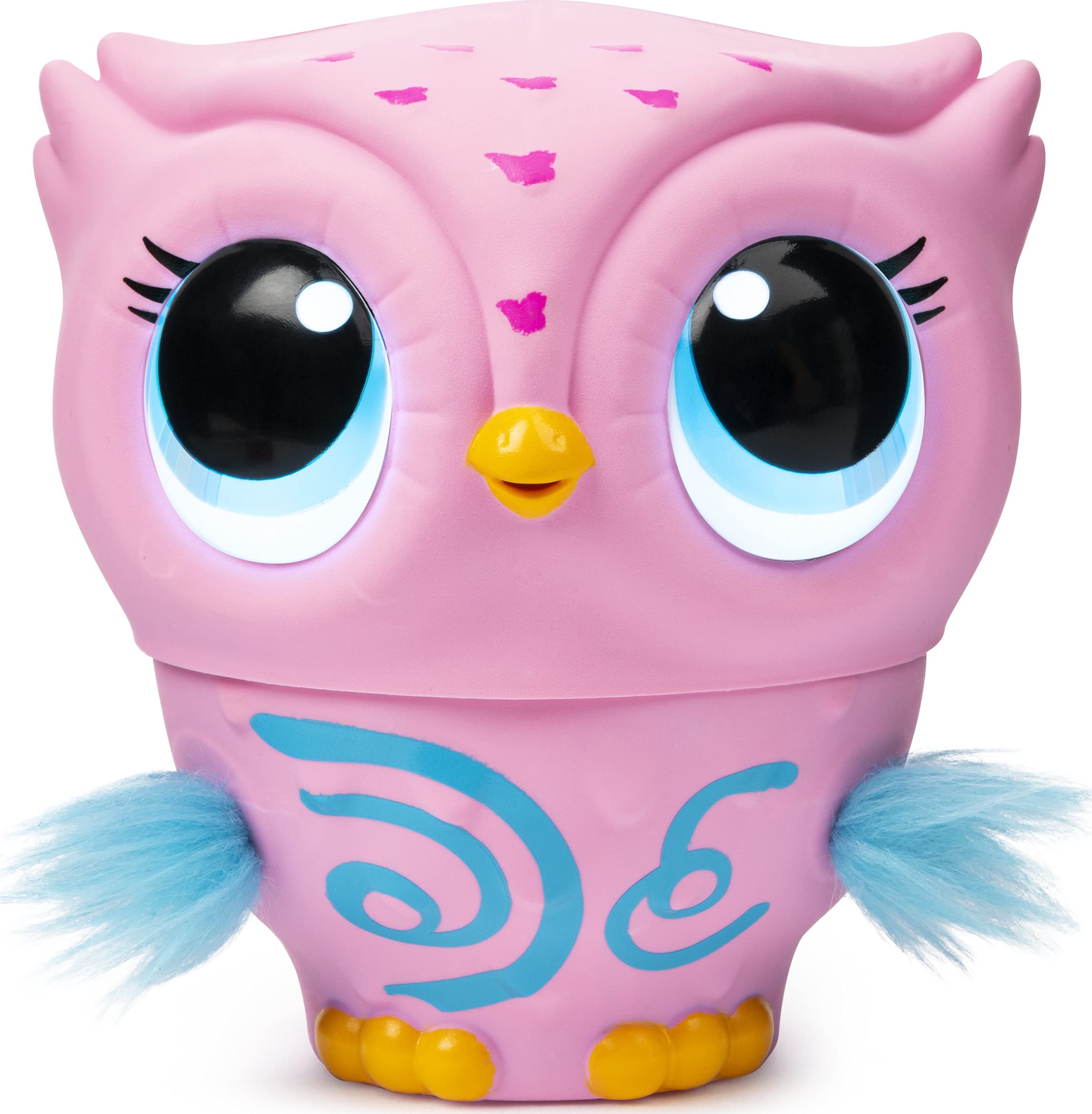 Flying Baby Owl Interactive Toy with Lights and Sounds (Pink), for Kids Aged 6 and Up