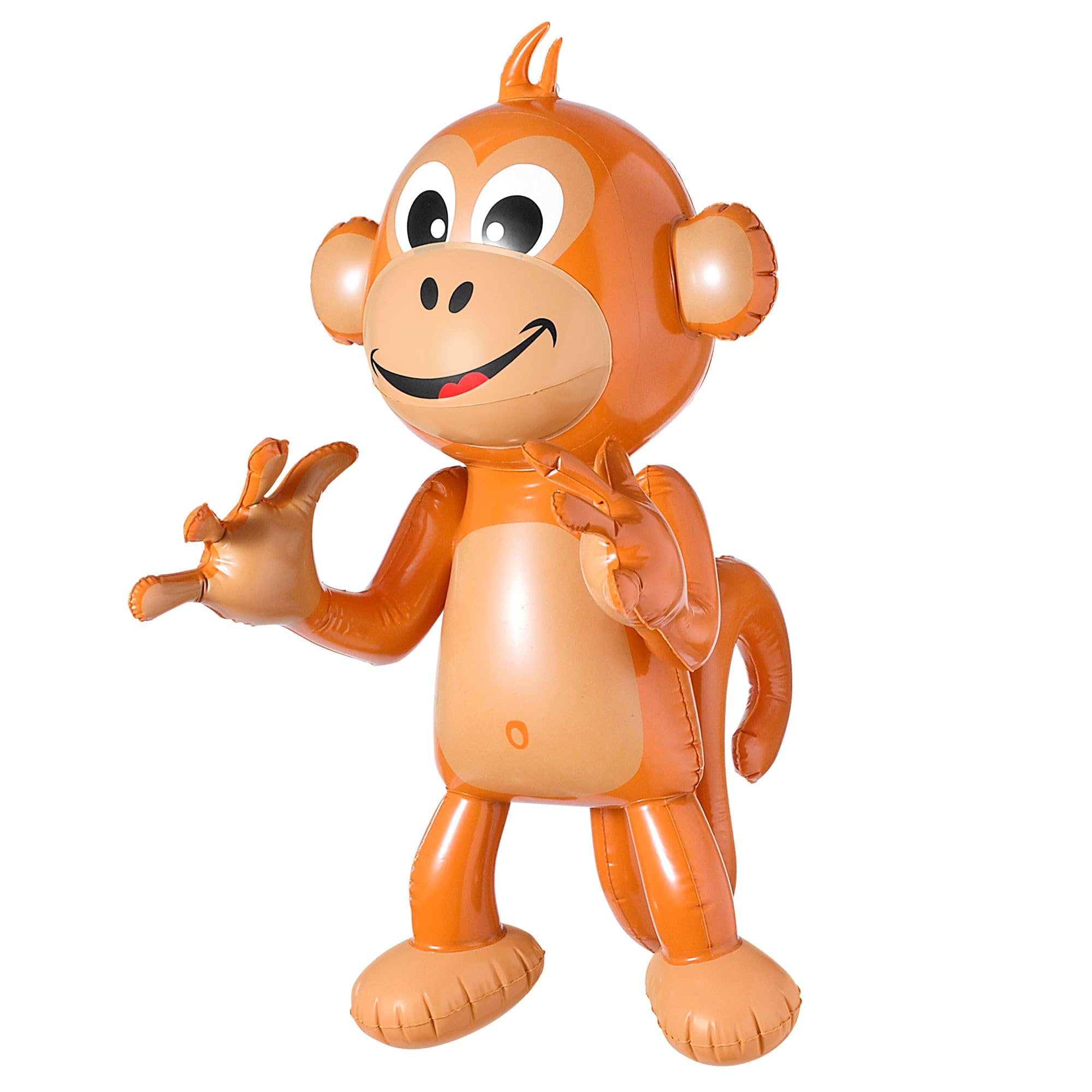 Inflatable Monkeys 50cm Props & Theme Inflatable Blow-Up Party Decoration for Fancy Dress Accessory