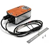 Ytrica LF24-SR Terminal Actuator Fit for Belimo LF24 24V Blocks Fail-Safe Damper Control Actuator Proportional Spring Return Actuator for Commercial HVAC Applications No Auxiliary Switch 35 in-lb