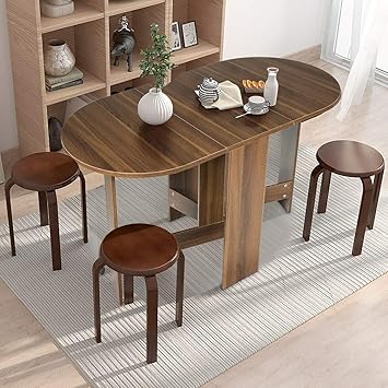 Amazon Com Modern Design Multifunctional Folding Drop Leaf