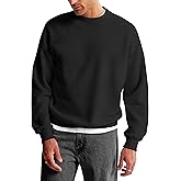 Hat and Beyond Mens Ultimate Heavyweight Sweatshirt Crew Neck Fleece Essentials Pullover Comfort Sweater XS-5XL