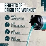 Myprotein Alpha Pre-Workout Powder Blue Raspberry 600g Caffeine 300mg view 2