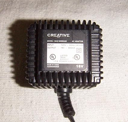 creative 5.1 speakers power adapter