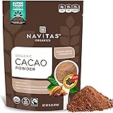 Navitas Organics Cacao Powder, 16oz. Bag, 30 Servings - Organic, Non-GMO, Fair Trade, Gluten-Free