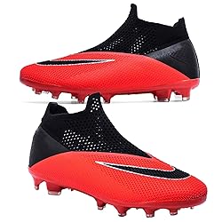 HESBITEUL Youth Soccer Shoes for Boys Girls Youth