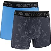 Under Armour mens Under Armour Men's Project Rock Performance Tech Mesh Boxerjock Brief, 5" Inseam, 2-pack