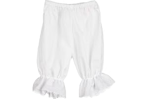 Little Zazzy Baby Girls White Pantaloon Pettipants Bloomer Under-Pants