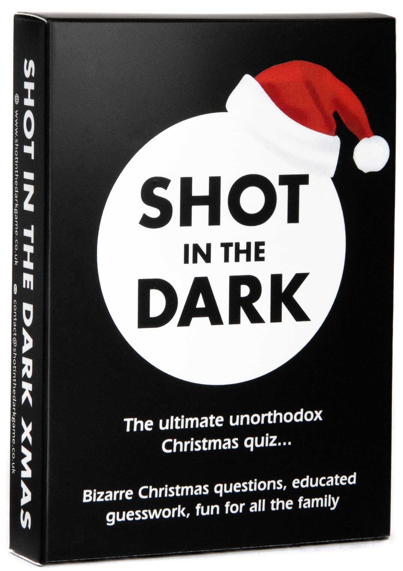 Shot in the Dark: Christmas Quiz Edition | 2+ players | Adults, Teens, Kids & Families | Ideal Christmas Stocking Filler Gift