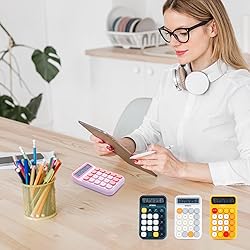 M&G Desktop Calculator 12 Digit Mechanical Switch