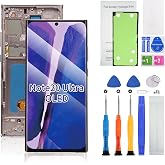 OLED for Samsung Galaxy Note20 Ultra Screen Replacement N20 Ultra-Mist Gold | with Frame LCD Display Screen Assembly Support Fingerprint-Includes Tools, Hydrogel Film&amp;Installation Guide N985U N986U