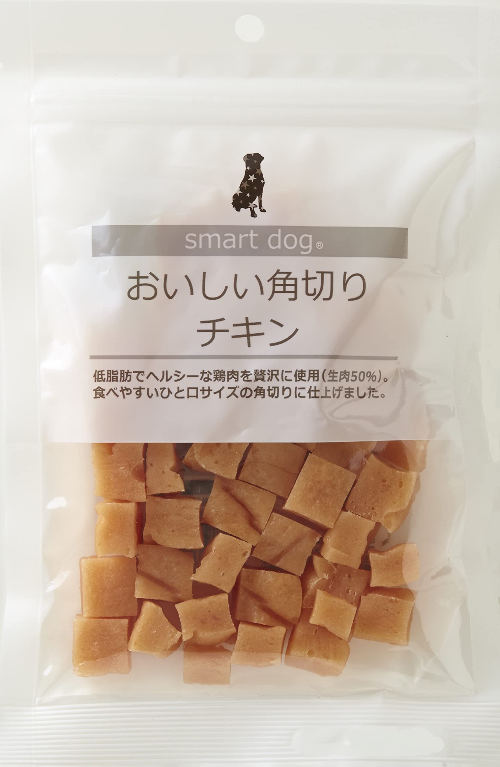 スマートドッグ おいしい角切りチキン 130g商品画像