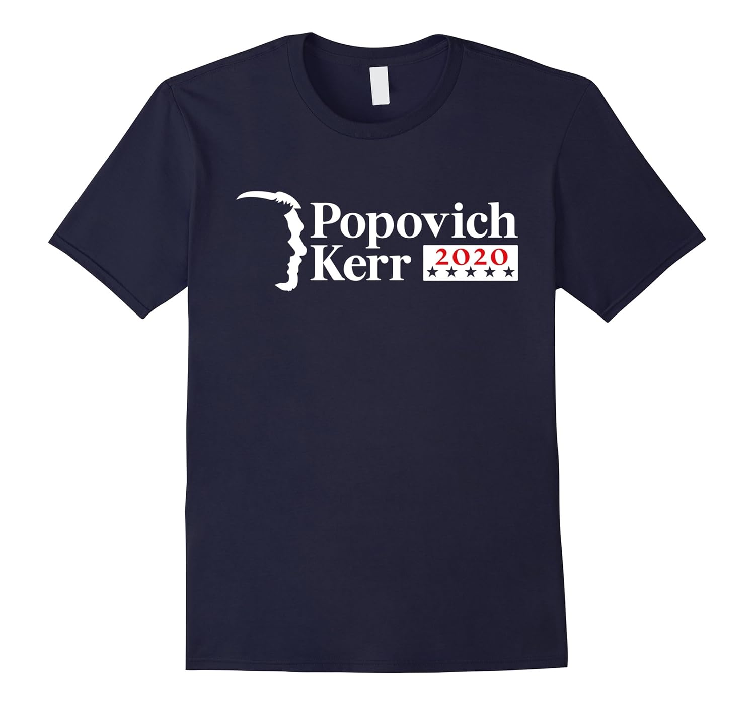 Popovich Kerr 2020 presidency T-shirt-Rose