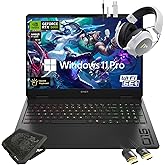 HP OMEN 16" Gaming Laptop 2K 144Hz - NVIDIA RTX 5060, AMD Ryzen 9 8940HX, 48GB RAM, 1TB SSD, RGB Backlit Keyboard, Wi-Fi 6E, Bundle with Mytrix Cooling Pad HDMI Cable, Windows 11 Pro