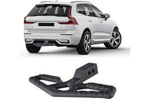 VEVOR Hitch Step for 2 Inch Receiver, Strong Steel Construction with 350 LBS Load Capacity, Rear Bumper Guard Protector with 