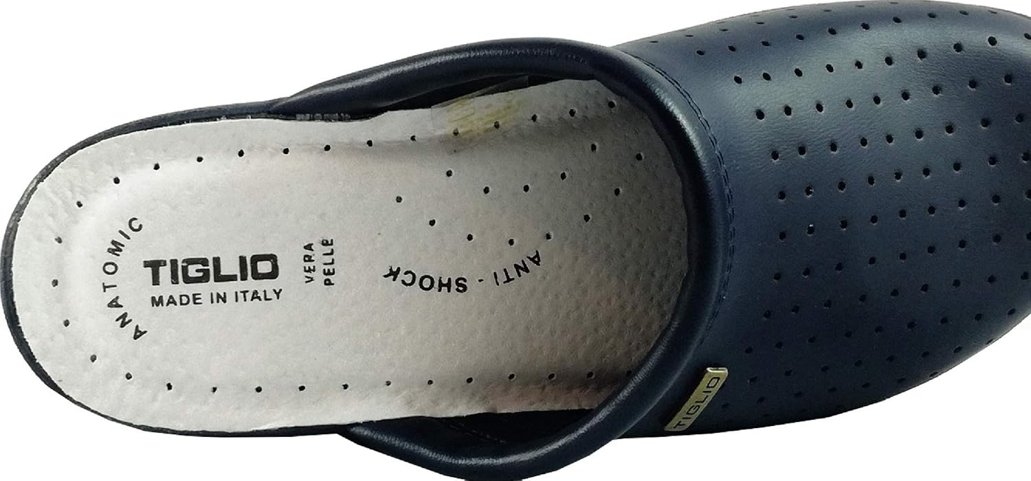 VALLEVERDE 25310 Sanitarie pantofole ciabatte donna sabout pelle