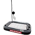Pets First 5-in-1 NHL Carolina Hurricanes Hockey Field Cat Scratcher Toy with Interactive Cat Ball Bell in Tracks