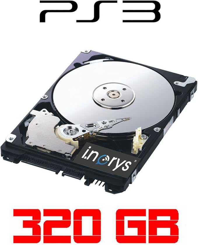 Disque dur 320 Go pour Playstation 3 Amazon.fr Jeux vidéo