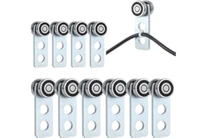 Fuperoo 2 Wheel Trolley Assembly Rollers.Bearing Trolley Assembly.The top of The Trolley has Room for Set Screws, Allowing The use of a 1-5/8" high Strut Channel