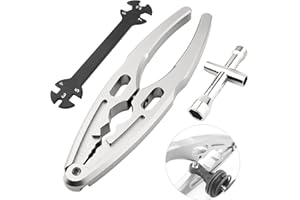 GDOOL Universal RC Shock Pliers W/Ball End Multi-Function Clamp Tools & 6 in 1 RC Repair Turnbuckle & Locknuts Hex Sleeve Wre